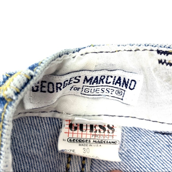 Vintage Guess Button Fly High Rise Jeans USA made - Picture 6 of 8